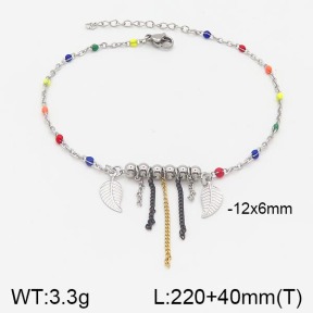 Stainless Steel Anklets  5A9000543vbmb-610