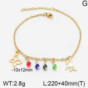 Stainless Steel Anklets  5A9000549vbmb-610