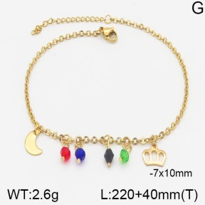 Stainless Steel Anklets  5A9000550vbmb-610