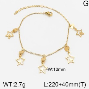 Stainless Steel Anklets  5A9000555bbml-610