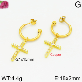Fashion Copper Earrings  F2E400745bhva-J48