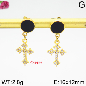 Fashion Copper Earrings  F2E400748bhva-J48