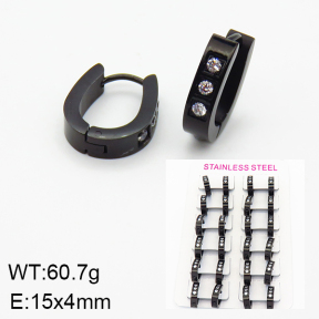 Stainless Steel Earrings  2E4001562bnib-387