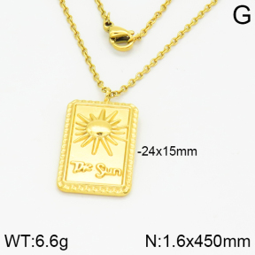 Stainless Steel Necklace  2N2001726vbpb-666