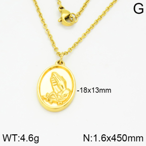 Stainless Steel Necklace  2N2001733vbpb-666