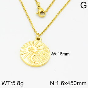 Stainless Steel Necklace  2N2001734vbpb-666