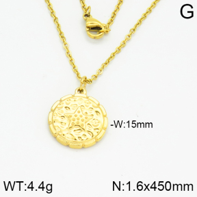 Stainless Steel Necklace  2N2001742vbpb-666