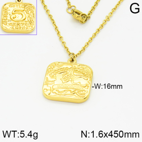 Stainless Steel Necklace  2N2001743vbpb-666