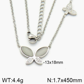 Stainless Steel Necklace  2N4001084vbpb-473
