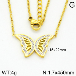 Stainless Steel Necklace  2N4001089vbpb-473