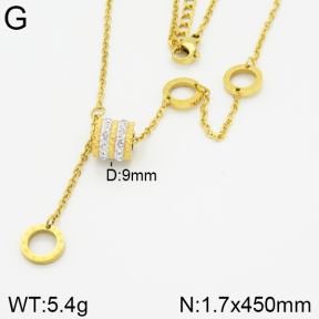 Stainless Steel Necklace  2N4001104ahjb-473