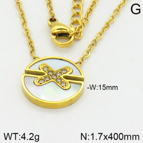 Stainless Steel Necklace  2N4001108bhva-473