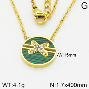 Stainless Steel Necklace  2N4001111bhva-473