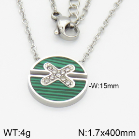 Stainless Steel Necklace  2N4001113bbov-473