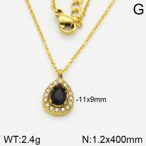 Stainless Steel Necklace  2N4001114vbpb-473