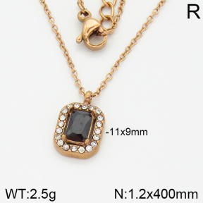 Stainless Steel Necklace  2N4001121bhva-473