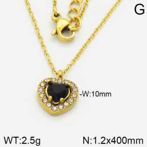 Stainless Steel Necklace  2N4001126vbpb-473