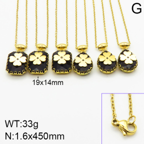 Stainless Steel Necklace  2N4001142amaa-666
