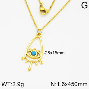 Stainless Steel Necklace  2N4001148bhva-666