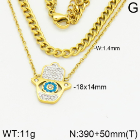 Stainless Steel Necklace  2N4001152ahjb-662