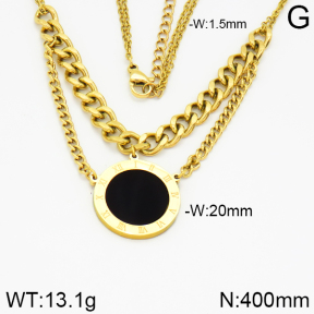 Stainless Steel Necklace  2N4001154bhia-662