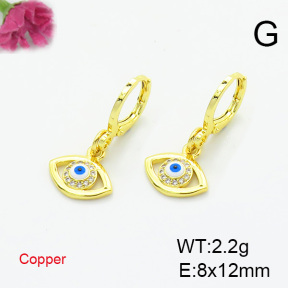 Fashion Copper Earrings  F6E404070baka-L002