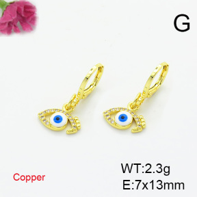 Fashion Copper Earrings  F6E404071baka-L002