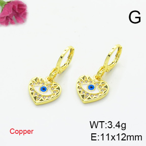 Fashion Copper Earrings  F6E404072baka-L002