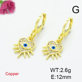 Fashion Copper Earrings  F6E404075baka-L002