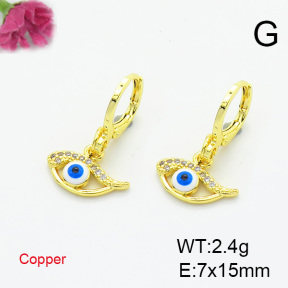 Fashion Copper Earrings  F6E404076baka-L002
