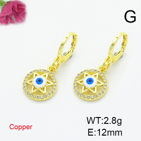 Fashion Copper Earrings  F6E404078baka-L002