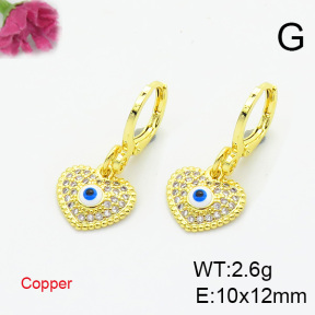 Fashion Copper Earrings  F6E404079baka-L002