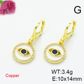 Fashion Copper Earrings  F6E404082baka-L002