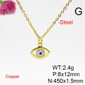 Fashion Copper Necklace  F6N404767vaia-L002