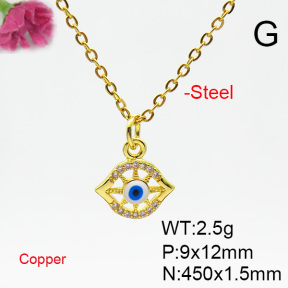 Fashion Copper Necklace  F6N404780vaia-L002