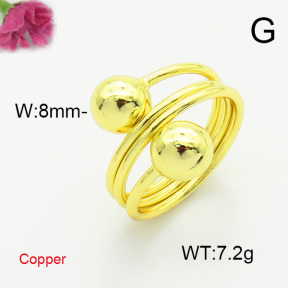 Fashion Copper Ring  F6R200041aajl-L002
