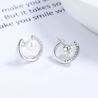 925 Silver Earrings WT:1.7g 12*10.9mm,Shell:5mm JE2745vhno-Y06 A-30-3