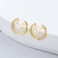 925 Silver Earrings WT:1.7g 12*10.9mm,Shell:5mm JE2746vhno-Y06 A-30-3