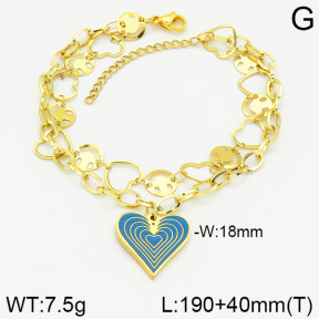 Stainless Steel Bracelet  2B3001155vhha-733