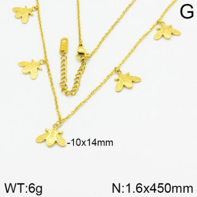 Stainless Steel Necklace  2N2001749bbov-434