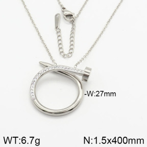 Stainless Steel Necklace  2N4001164vbnl-434