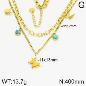 Stainless Steel Necklace  2N4001187ahjb-669