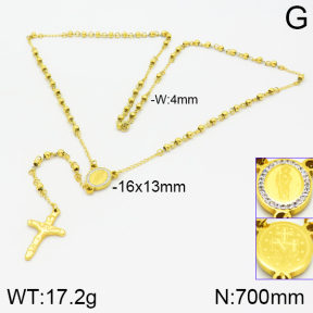 Stainless Steel Necklace  2N4001198bhil-642
