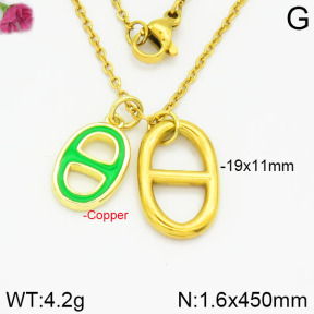 Fashion Copper Necklace  F2N300044vhha-J135