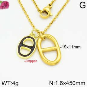 Fashion Copper Necklace  F2N300047vhha-J135