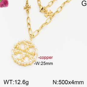 Fashion Copper  Tory Necklaces  PN0141727biib-J82