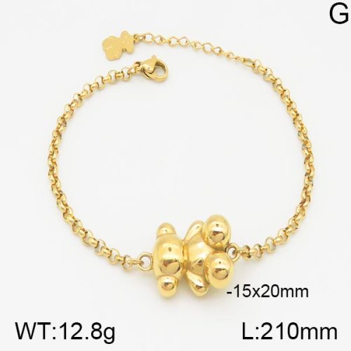 SS Bear Bracelets  TB5000212ahlv-659