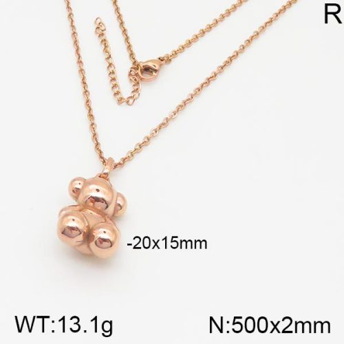 SS Bear Necklaces  TN5000166vhmv-659