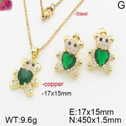 Fashion Copper Bear Sets  TS5000222bvpl-J72