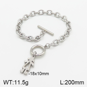 Stainless Steel Bracelet  5B2001344vbnb-706